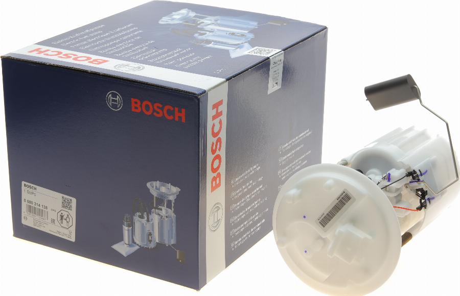 BOSCH 0 580 314 138 - Degvielas sūkņa modulis www.autospares.lv