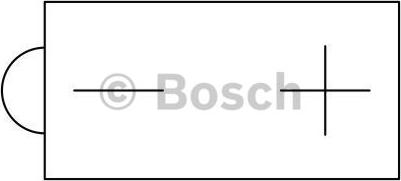 BOSCH 0 092 M4F 450 - Startera akumulatoru baterija www.autospares.lv