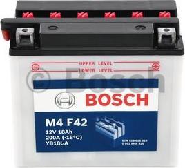 BOSCH 0 092 M4F 420 - Startera akumulatoru baterija www.autospares.lv