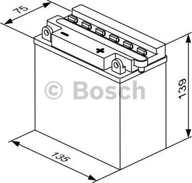 BOSCH 0 092 M4F 260 - Startera akumulatoru baterija www.autospares.lv