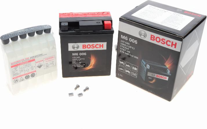 BOSCH 0 092 M60 060 - Startera akumulatoru baterija www.autospares.lv