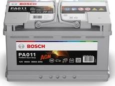 BOSCH 0 092 PA0 110 - Стартерная аккумуляторная батарея, АКБ www.autospares.lv