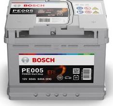 BOSCH 0 092 PE0 050 - Starter Battery www.autospares.lv