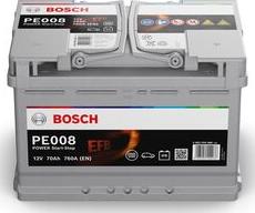 BOSCH 0 092 PE0 080 - Starter Battery www.autospares.lv