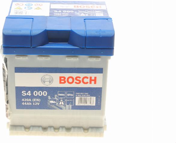 BOSCH 0 092 S40 001 - Стартерная аккумуляторная батарея, АКБ www.autospares.lv