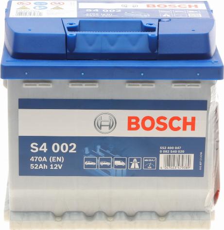 BOSCH 0 092 S40 020 - Startera akumulatoru baterija www.autospares.lv