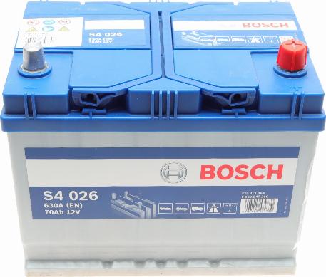 BOSCH 0 092 S40 260 - Starter Battery www.autospares.lv