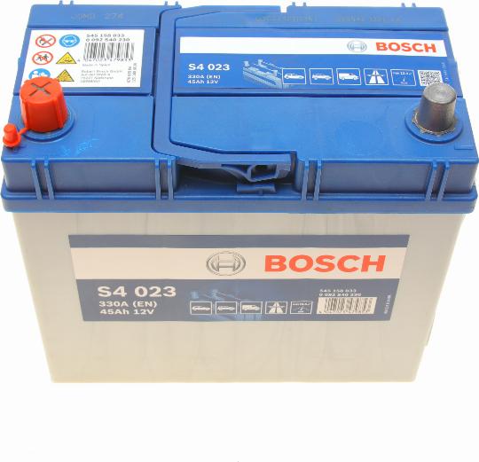 BOSCH 0 092 S40 230 - Starter Battery www.autospares.lv