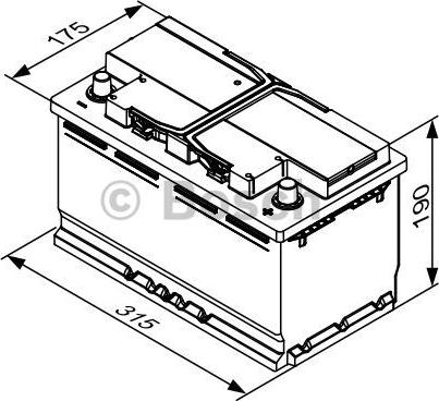 BOSCH 0 092 S4E 111 - Startera akumulatoru baterija autospares.lv