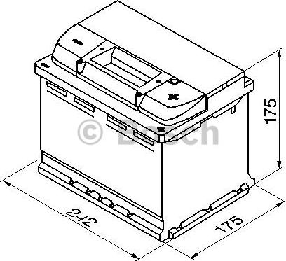 BOSCH 0 092 S50 040 - Starter Battery www.autospares.lv