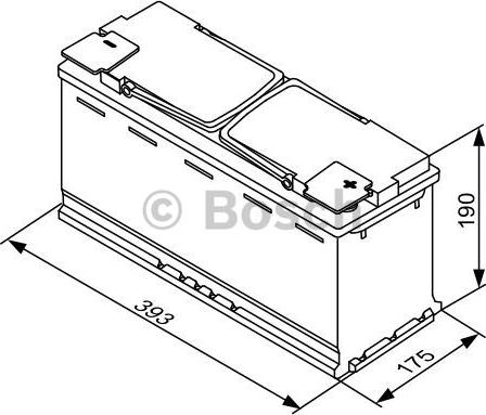 BOSCH 0 092 S5A 150 - Starter Battery www.autospares.lv