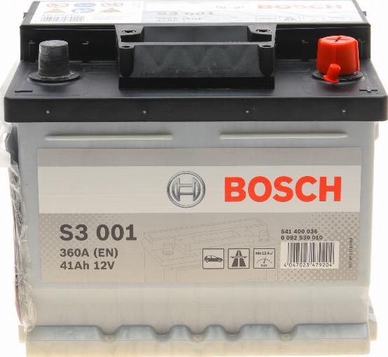 BOSCH 0 092 S30 010 - Starter Battery www.autospares.lv