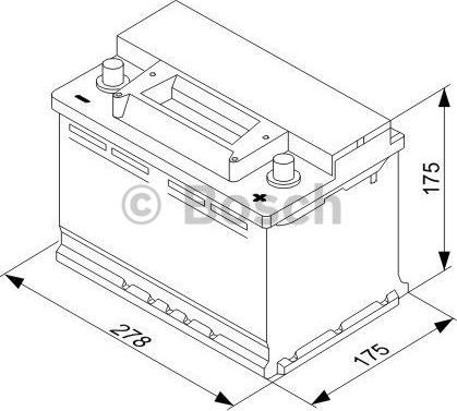 BOSCH 0 092 S30 070 - Starter Battery www.autospares.lv