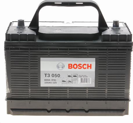 BOSCH 0 092 T30 500 - Стартерная аккумуляторная батарея, АКБ www.autospares.lv