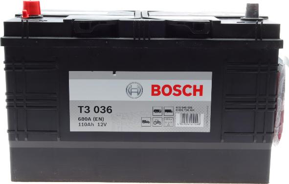 BOSCH 0 092 T30 361 - Startera akumulatoru baterija www.autospares.lv