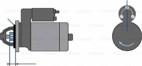 BOSCH 9 000 331 203 - Starteris www.autospares.lv