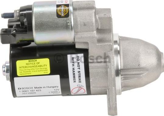 BOSCH 0 001 107 423 - Starteris autospares.lv