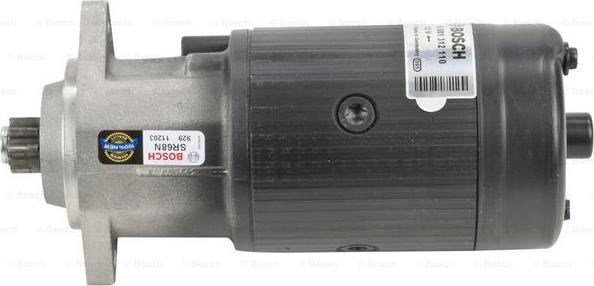 BOSCH 0 001 312 110 - Starteris www.autospares.lv