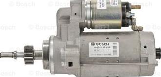 BOSCH 0 001 230 015 - Starter www.autospares.lv