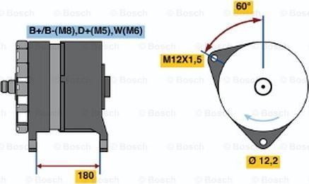 BOSCH 0 120 689 577 - Ģenerators autospares.lv