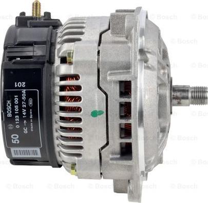 BOSCH 0 123 105 001 - Ģenerators www.autospares.lv