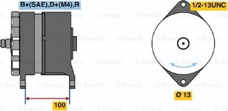 BOSCH 0 122 469 003 - Ģenerators autospares.lv