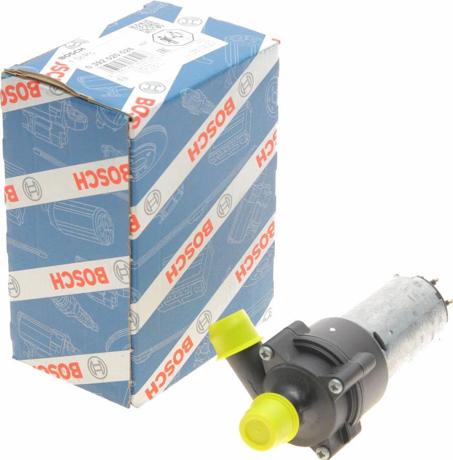 BOSCH 0 392 020 026 - Papildus ūdenssūknis autospares.lv