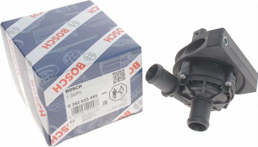 BOSCH 0 392 023 455 - Papildus ūdenssūknis www.autospares.lv