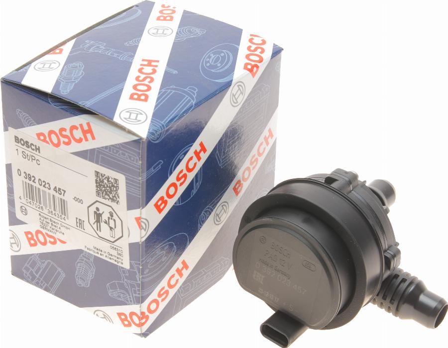 BOSCH 0 392 023 457 - Papildus ūdenssūknis www.autospares.lv