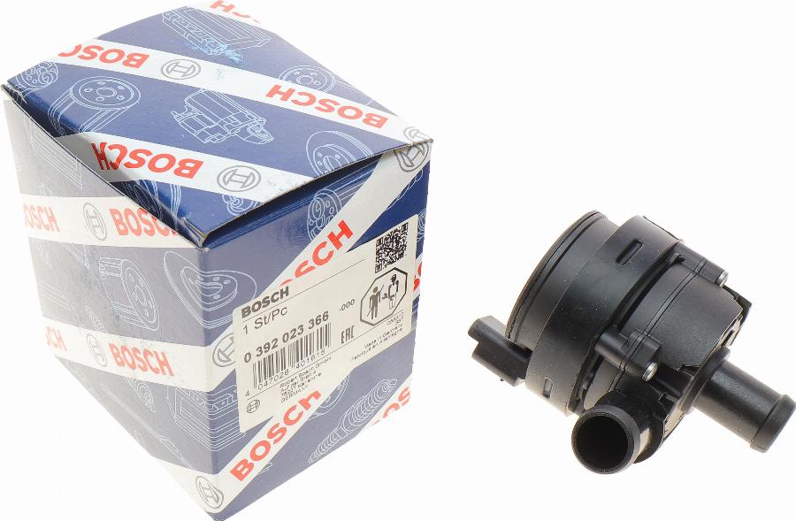 BOSCH 0 392 023 366 - Papildus ūdenssūknis www.autospares.lv