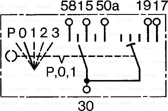 BOSCH 0 342 316 003 - Slēdzis, Priekšsildīšana www.autospares.lv