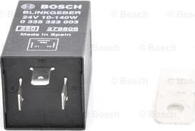 BOSCH 0 335 323 003 - Pagrieziena signāla pārtraucējs www.autospares.lv