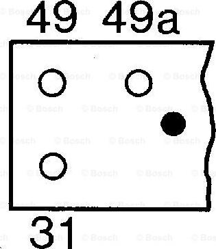 BOSCH 0 335 200 007 - Pagrieziena signāla pārtraucējs autospares.lv