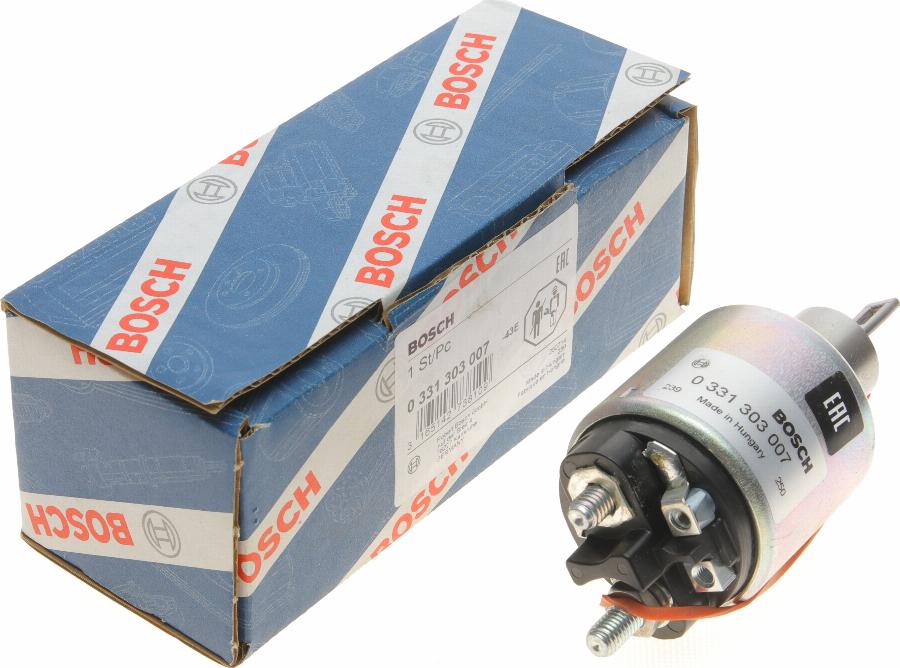 BOSCH 0 331 303 007 - Ievilcējrelejs, Starteris autospares.lv