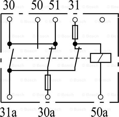 BOSCH 0 333 300 003 - Akumulatoru baterijas relejs www.autospares.lv