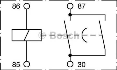 BOSCH 0 332 002 270 - Relejs, Darba strāva www.autospares.lv