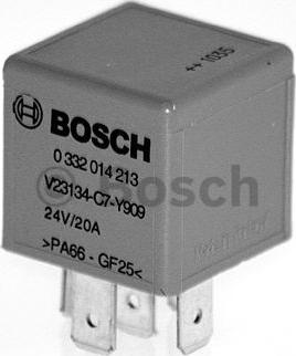 BOSCH 0 332 014 213 - Relejs, Darba strāva www.autospares.lv