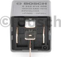 BOSCH 0 332 015 008 - Relejs, Darba strāva www.autospares.lv