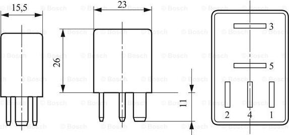 BOSCH 0 332 011 007 - Pagrieziena signāla pārtraucējs www.autospares.lv