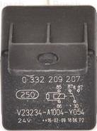 BOSCH 0 332 209 207 - Relejs, Darba strāva www.autospares.lv