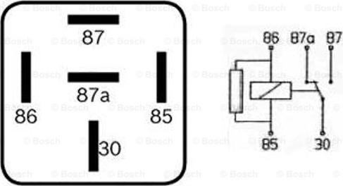 BOSCH 0 332 209 216 - Relejs, Skaņas signāls www.autospares.lv