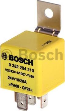 BOSCH 0 332 204 210 - Relejs, Darba strāva www.autospares.lv