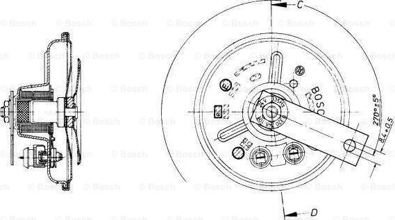 BOSCH 0 320 146 101 - Skaņas signāls www.autospares.lv