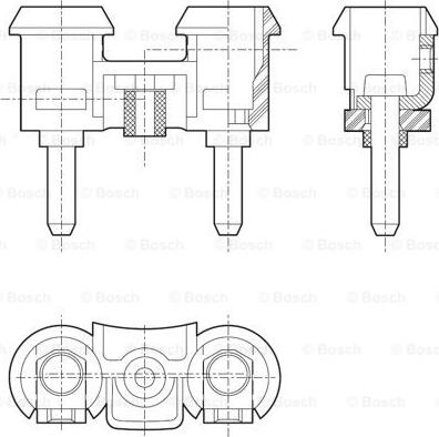 BOSCH 0 320 223 003 - Skaņas signāls www.autospares.lv