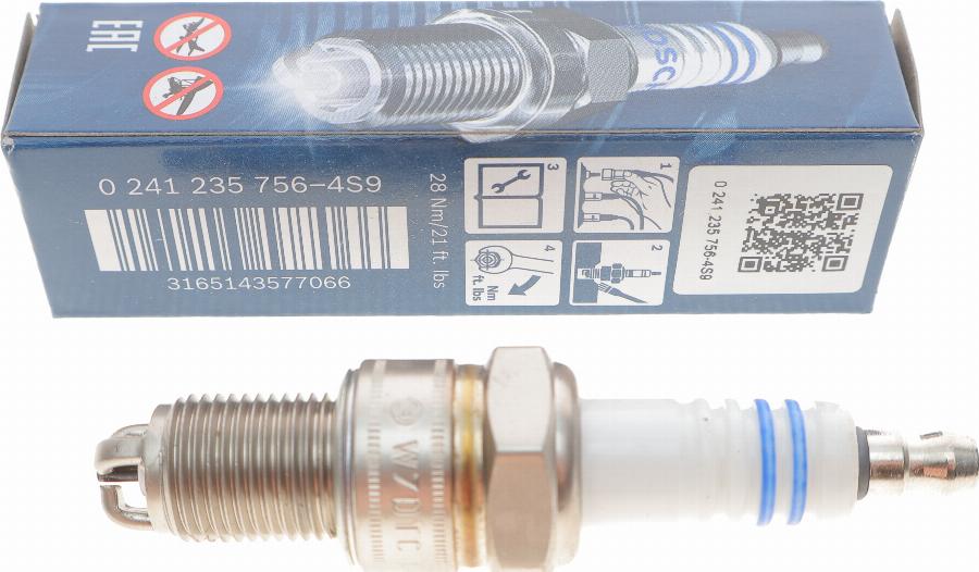 BOSCH 0 241 235 756 - Spark Plug www.autospares.lv