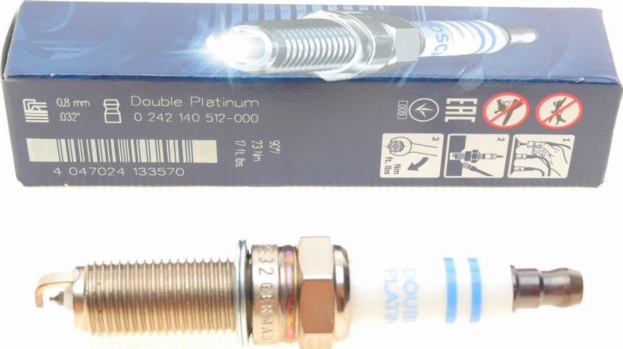 BOSCH 0 242 140 512 - Spark Plug www.autospares.lv