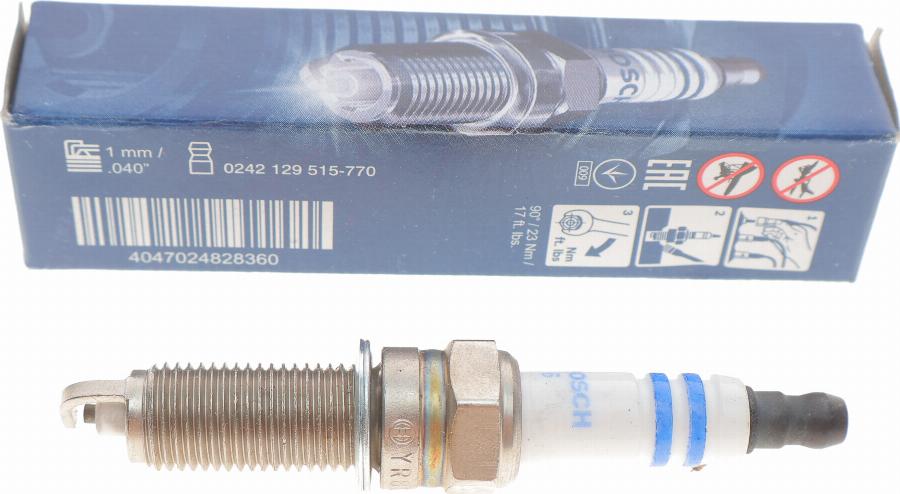 BOSCH 0 242 129 515 - Свеча зажигания www.autospares.lv