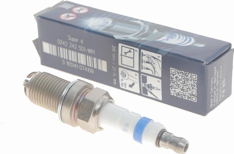 BOSCH 0 242 242 501 - Spark Plug www.autospares.lv