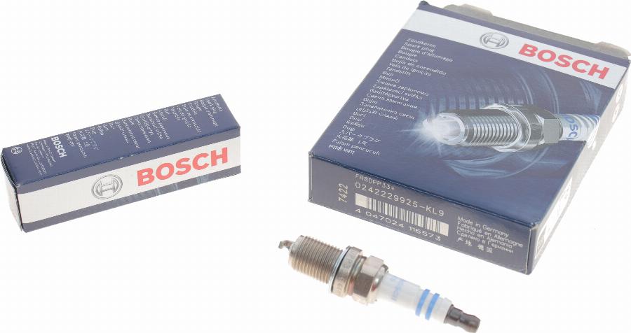 BOSCH 0 242 229 925 - Aizdedzes svece www.autospares.lv