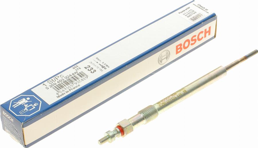 BOSCH 0 250 403 024 - Kvēlsvece autospares.lv